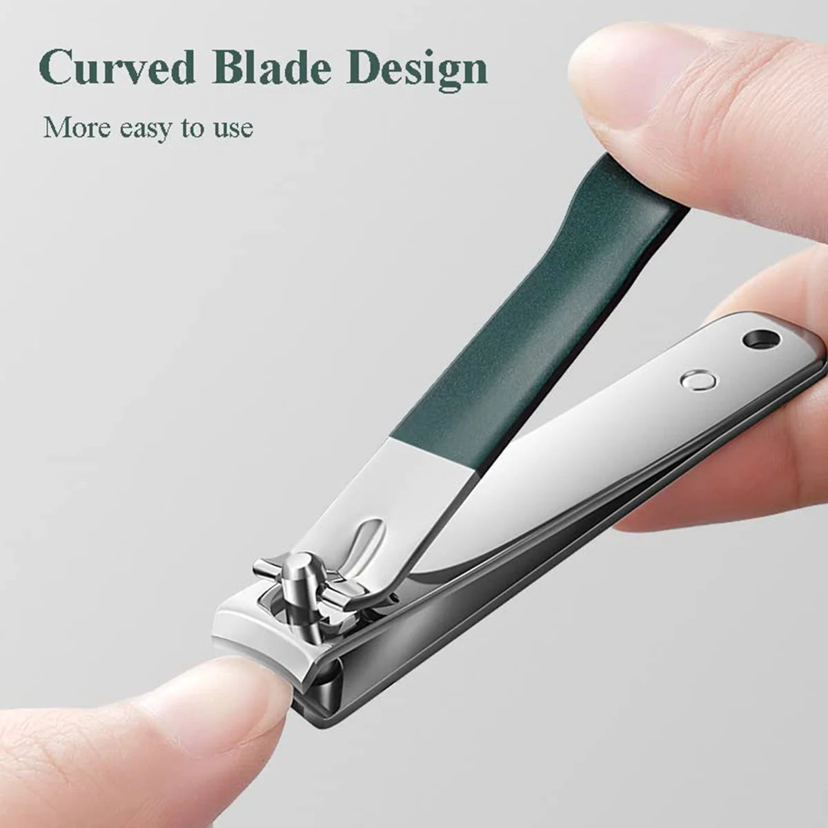 4 Pcs Manicure, Stainless Steel Nail Clippers, Beauty Tool Portable Set, Professional Grooming Kits, Travel Nail Kit Peaceful Pleasures Health and Wellness