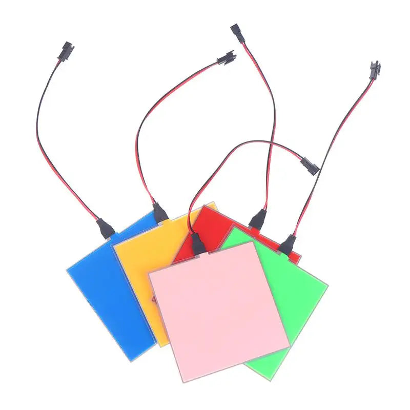 1 Piece 12V EL Flexible Electroluminescent Cold Light Source Cuttable DIY Luminous Frame Backlight Model Environmental Source Peaceful Pleasures Health and Wellness