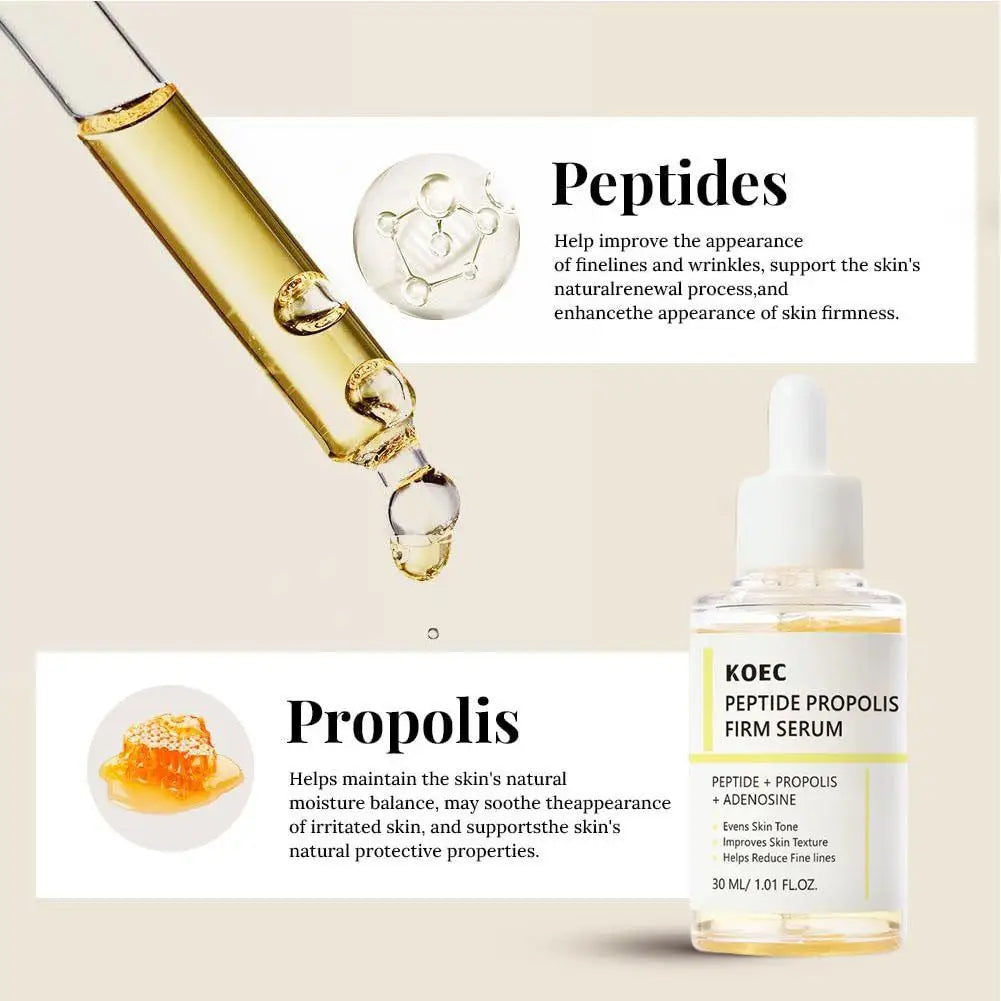 Peptide Propolis Cica Firming Face Serum 30ml – Deep Hydration