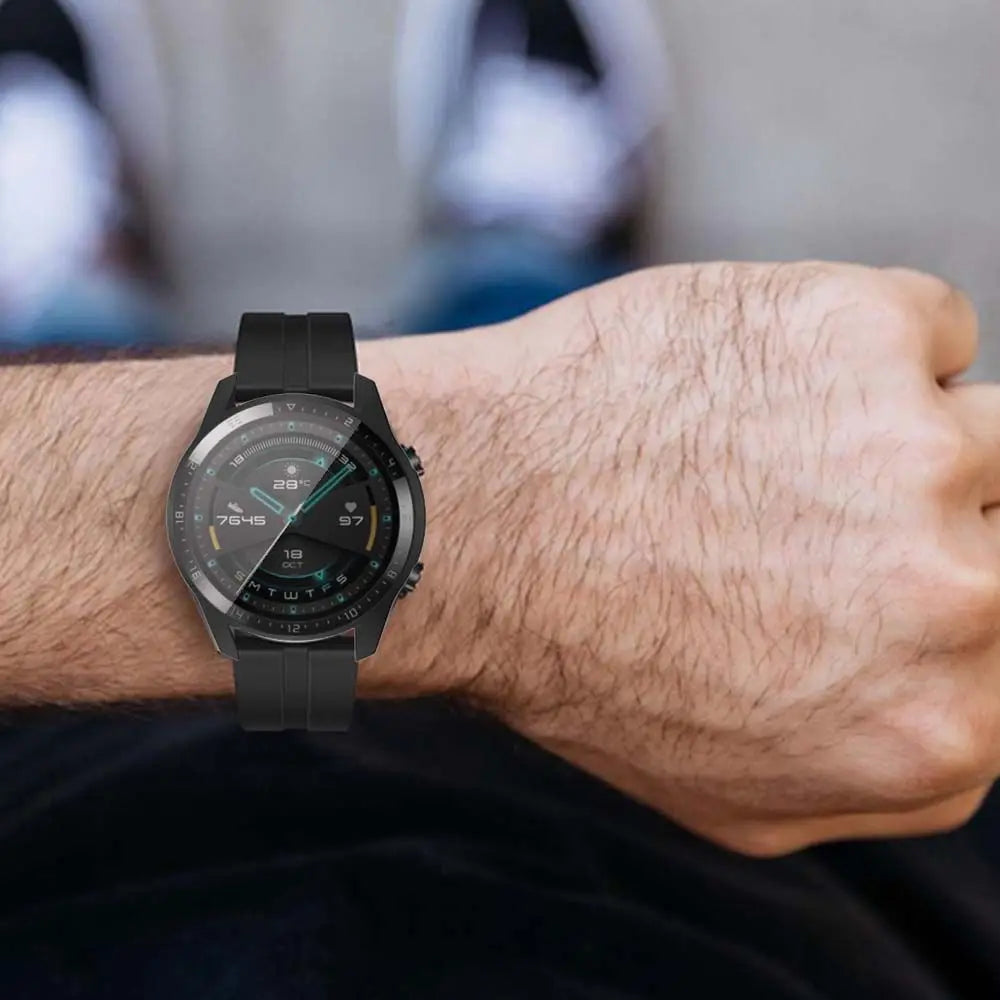 Accessories Clear TPU Case Watch Frame Cover For Huawei watch gt 2 Case Smart Watch Protector Full Protective Case Cover Peaceful Pleasures Health and Wellness