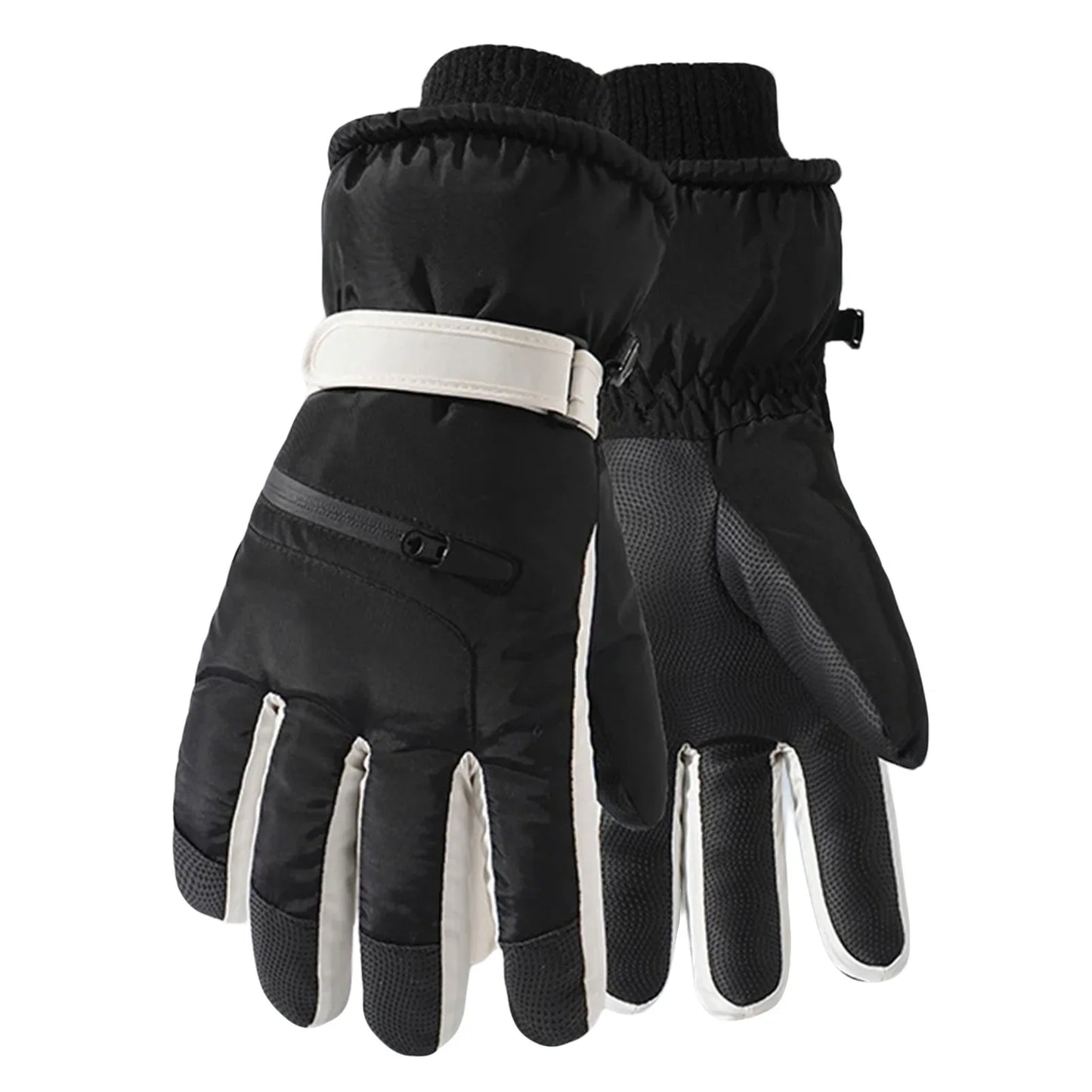 Unisex Thermal Ski Gloves | Fleece-Lined Touchscreen Winter Gloves