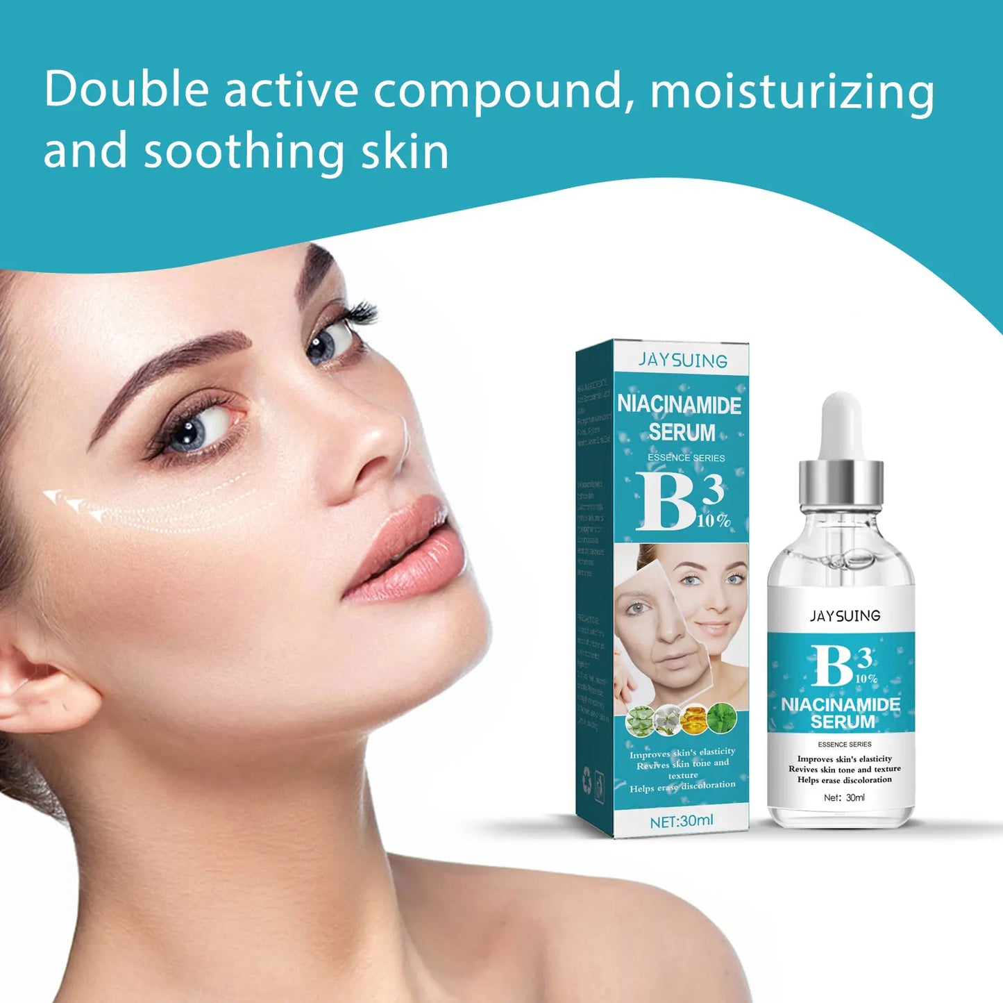 Niacinamide Anti-Wrinkle Face Serum – Firming & Hydrating 30ml