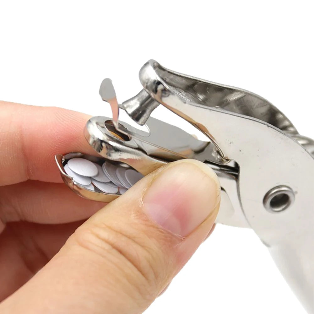 Metal Drilling Machine Single Hole Pliers Punching Paper Cards