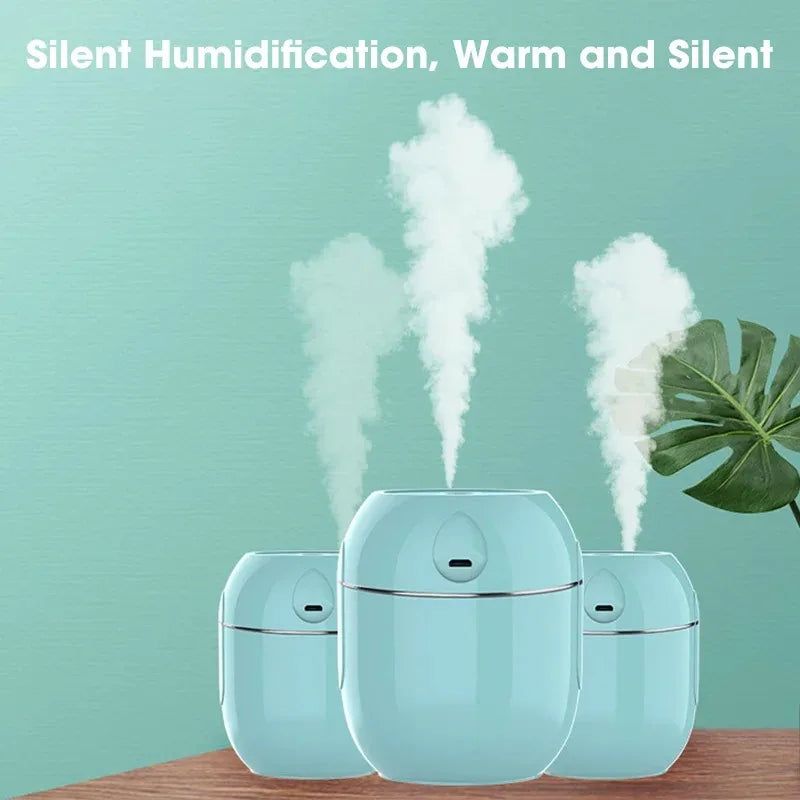 Mini USB Portable Car Humidifier 280ml Low Noise Multi-function Air Purifier Spray for Vehicle Household Peaceful Pleasures Health and Wellness