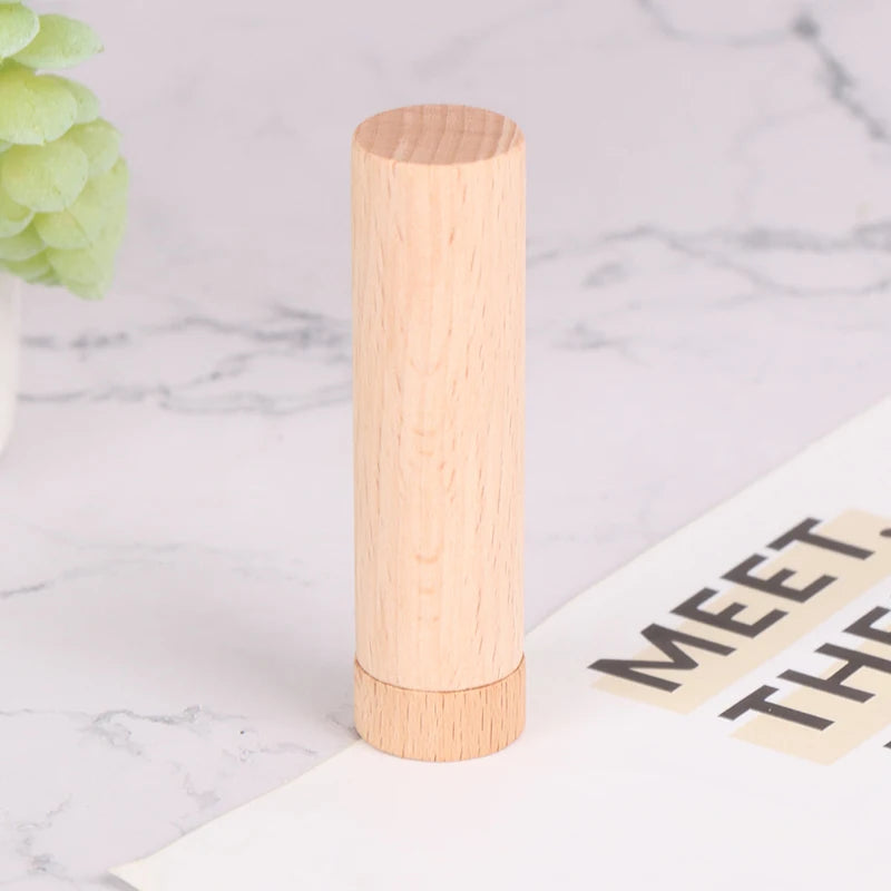 Aromatherapy Wood Nasal Inhaler with Wick | Essential Oil