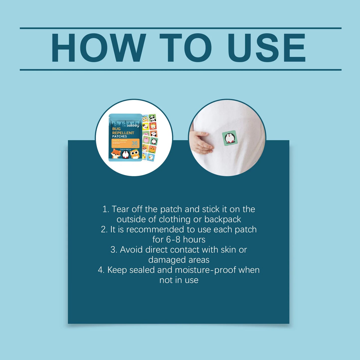 Gentle Herbal Body Care Patch – Waterproof & Portable Skin Care