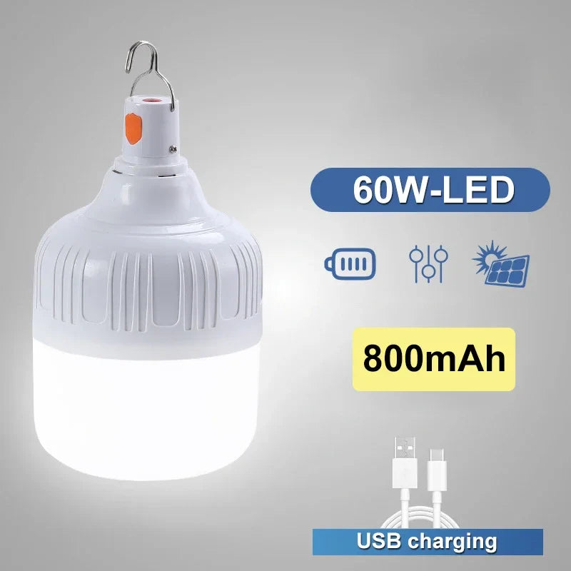 USB Rechargeable LED Camping Lantern – Portable Emergency Light