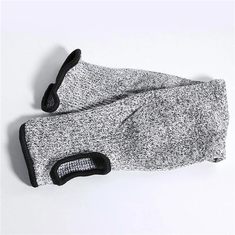 1Pc Level 5 HPPE Cut Resistant Anti-Puncture Work Protection Fingerless Arm Sleeve Cover Peaceful Pleasures Health and Wellness