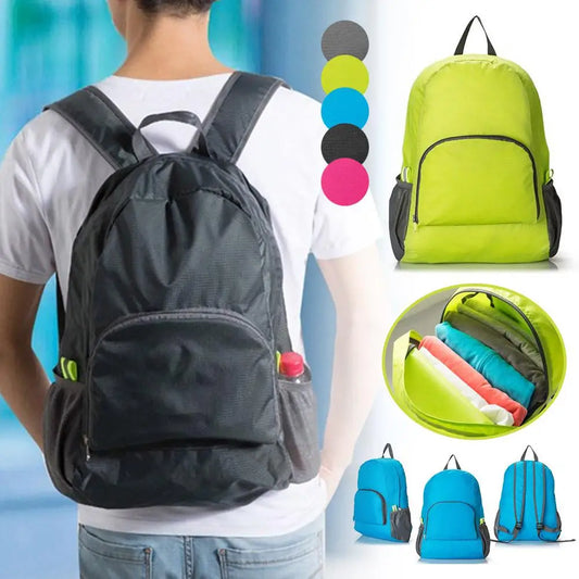 Foldable Ultralight Waterproof Nylon Daypack – 20–35L Backpack Foldable Daypack Oasis Select
