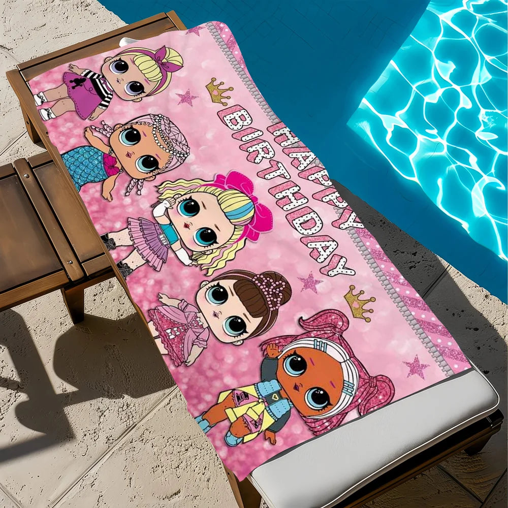 Quick Dry Beach Towel – Soft, Absorbent | Travel, Gym & Pool Quick Dry Beach Towel Peaceful Pleasures Health and Wellness z2 STJ90x180CM