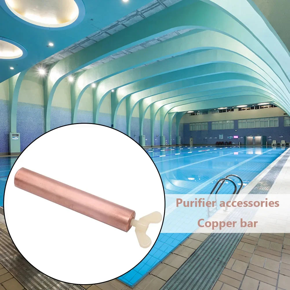 Copper Anode Replacement Rod for Solar Pool Ionizer Purifier Peaceful Pleasures Health and Wellness