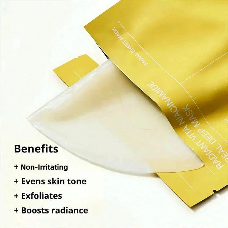 Biodance Vita Niacinamide Overnight Hydrogel Mask 4-Pack Peaceful Pleasures Health and Wellness