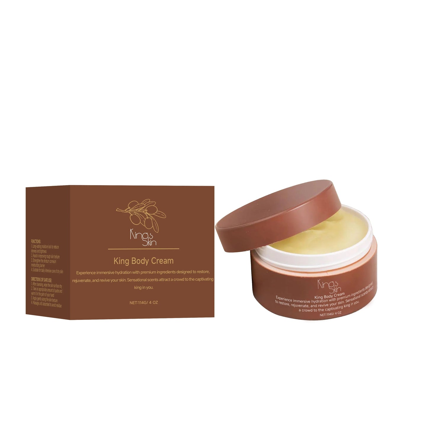 Shea Butter Body Cream – Moisturizing, Lifting & Brightening