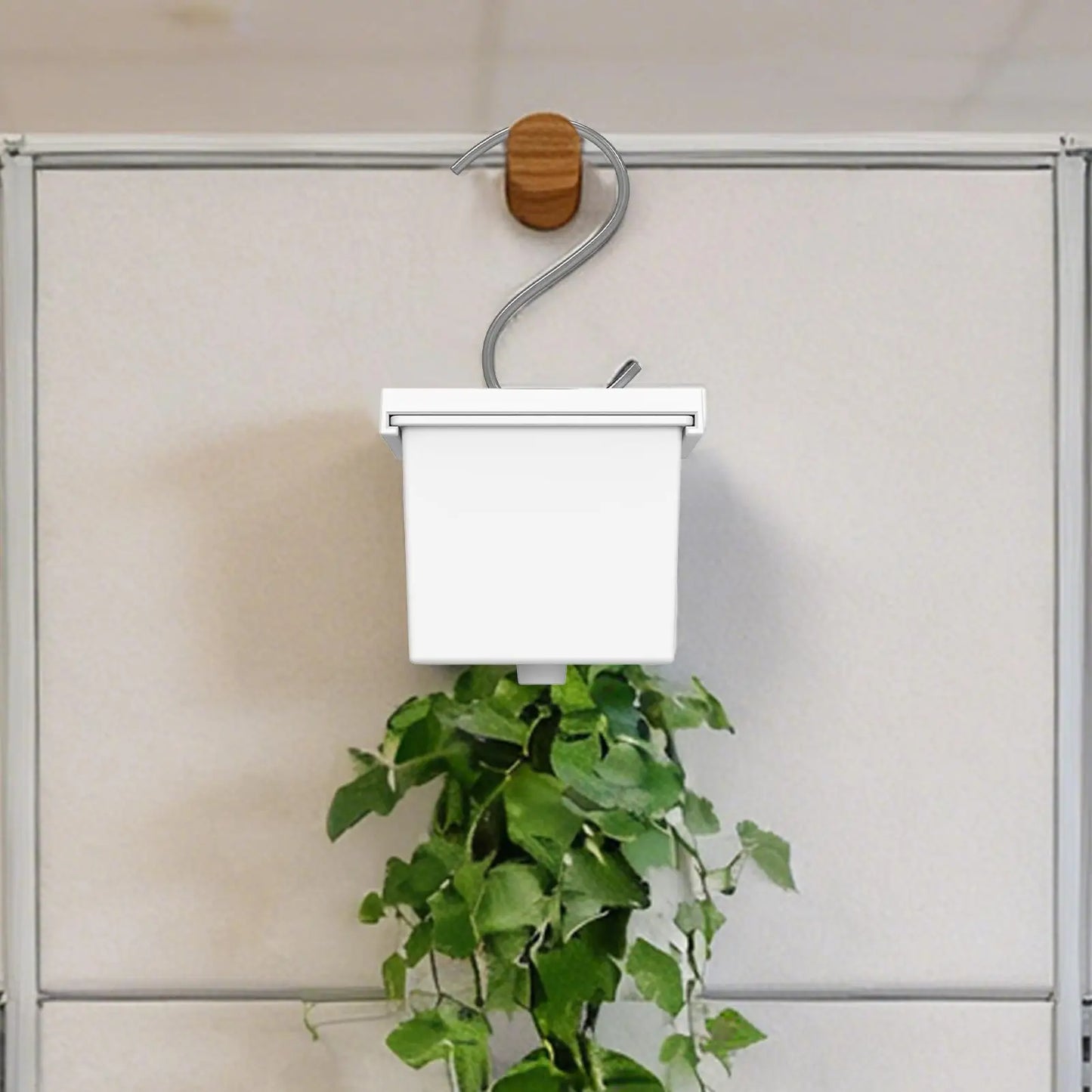 Adjustable Hanging Flower Pot with Lid & Hook | Vertical Planter Hanging Vertical Planter Peaceful Pleasures Health and Wellness