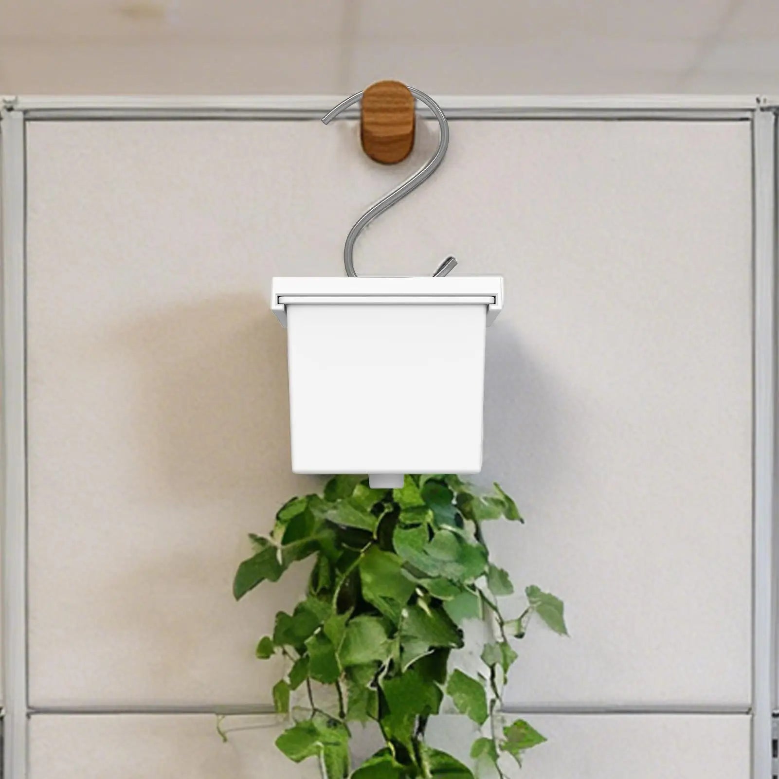Adjustable Hanging Flower Pot with Lid & Hook | Vertical Planter Hanging Vertical Planter Peaceful Pleasures Health and Wellness