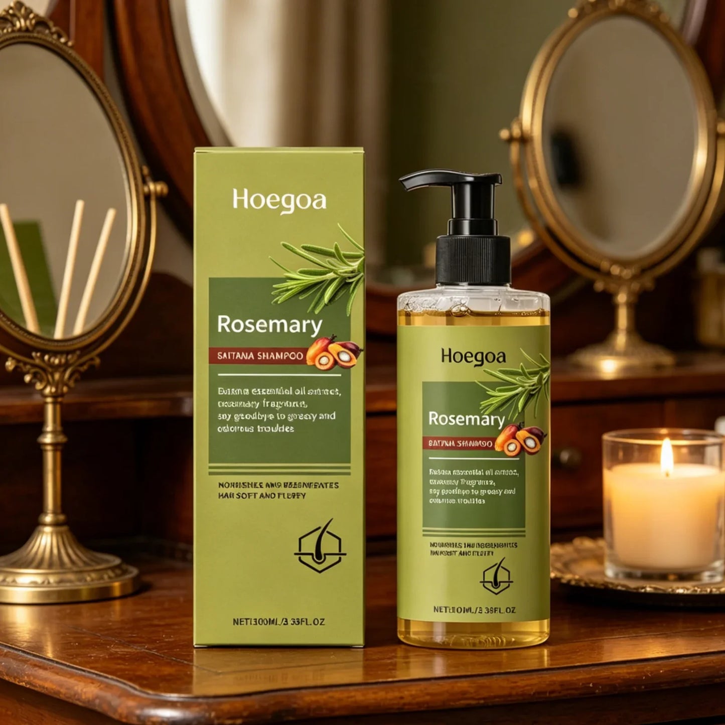 Hoegoa Anti-Dandruff Shampoo Deep Cleansing Scalp Care 100ml