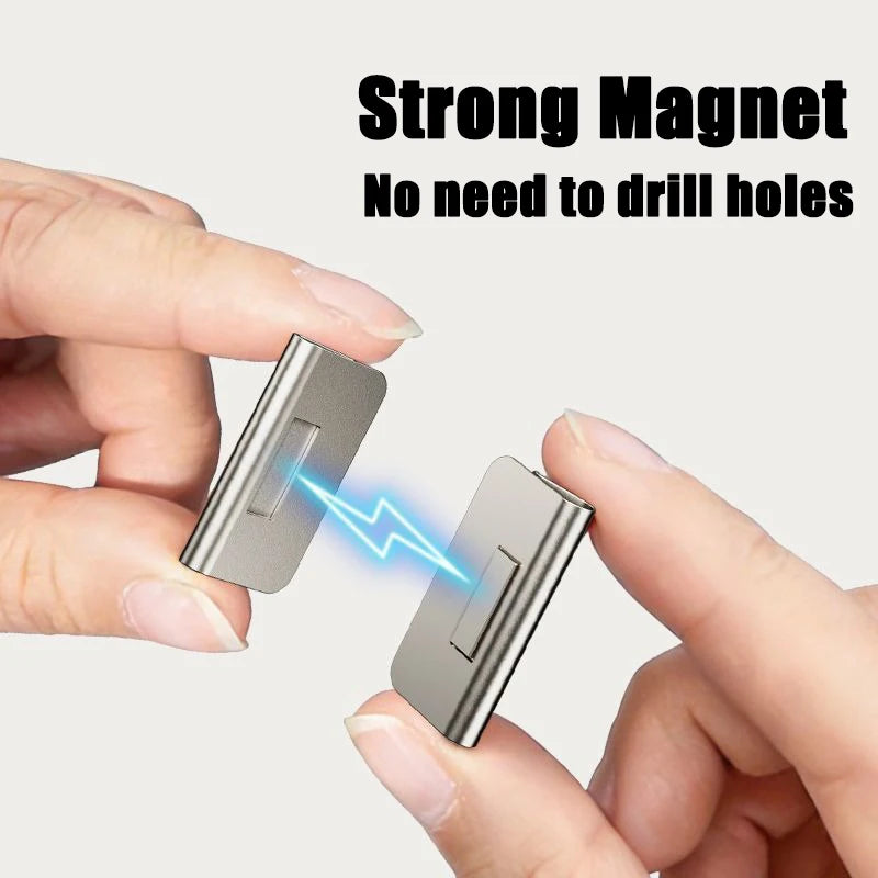 Magnetic Curtain Clips – Block Light, No Tools (1–10 Pairs)