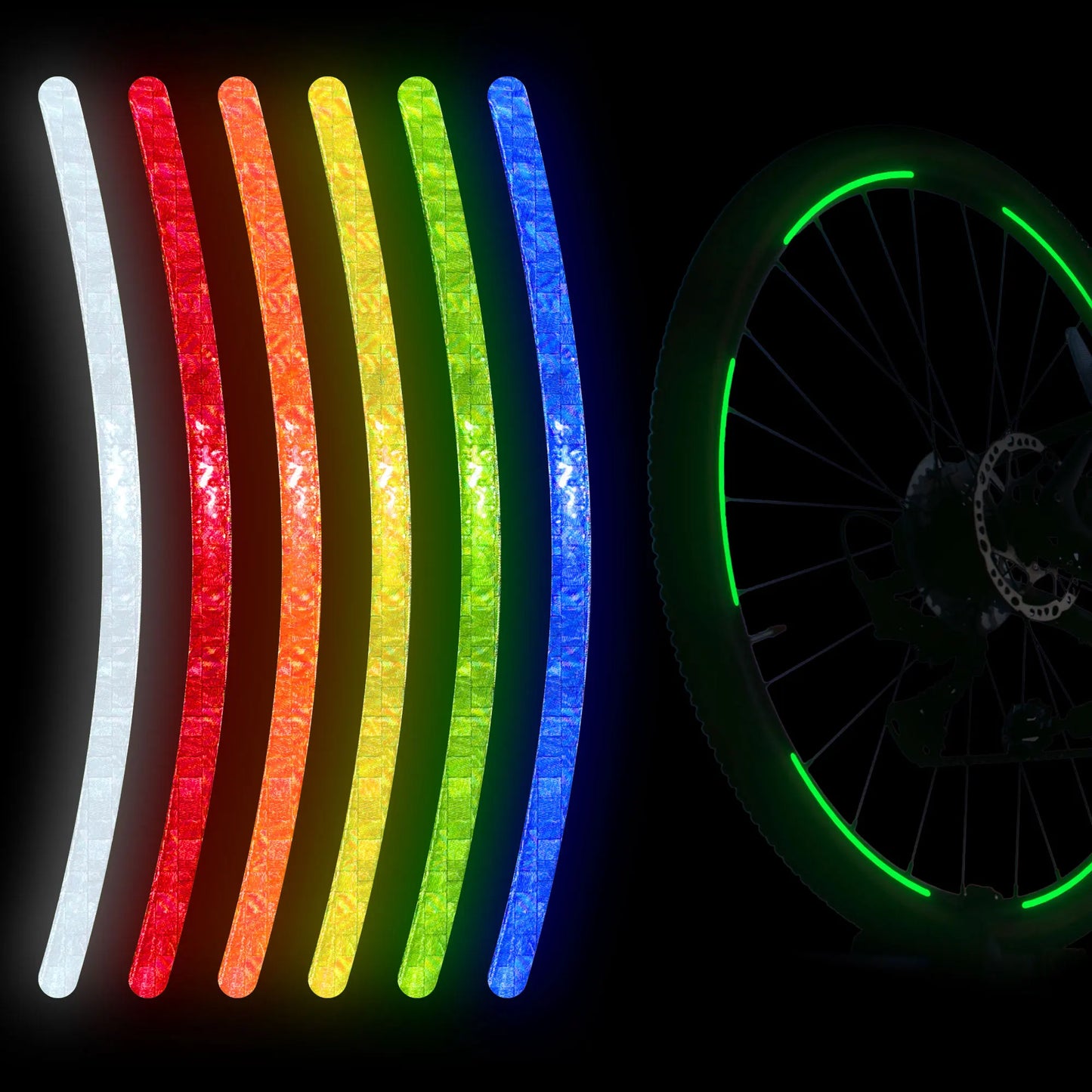 Reflective Stickers Made,Super Reflection, Safety Reflective Tape for Car Trailer Truck Bike Motorcycle Peaceful Pleasures Health and Wellness