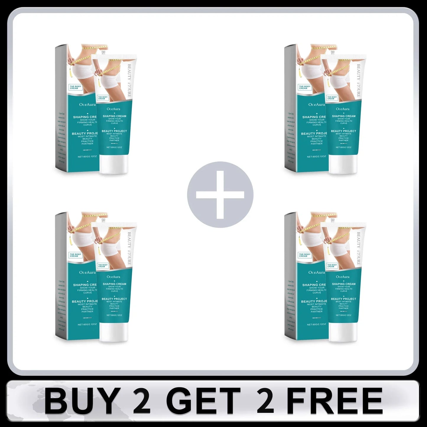 OceAura Coffee Body Firming Cream – Sculpting Lotion 60g