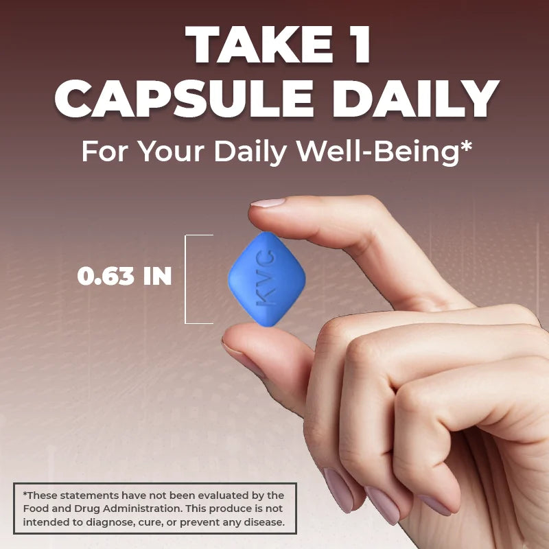 Blue Pills Male Supplement, Support Men Healthy Enhancing Long Lasting Powerful Supplement Pill For Men Peaceful Pleasures Health and Wellness