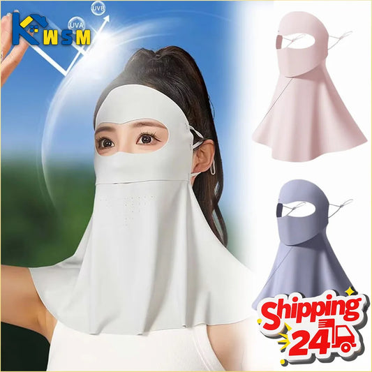 Ice Silk Face Gaiter – UPF 50+ UV Protection, Cooling & Breathable Sun Protection Gaiter Oasis Select