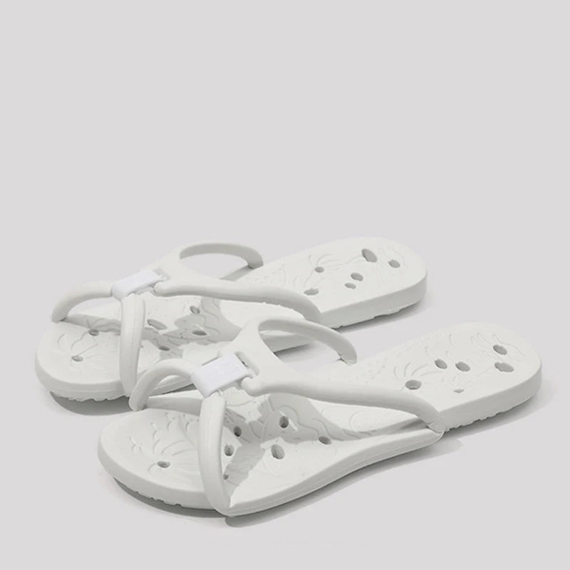 Men's Foldable EVA Flip-Flops – Lightweight Travel Slippers