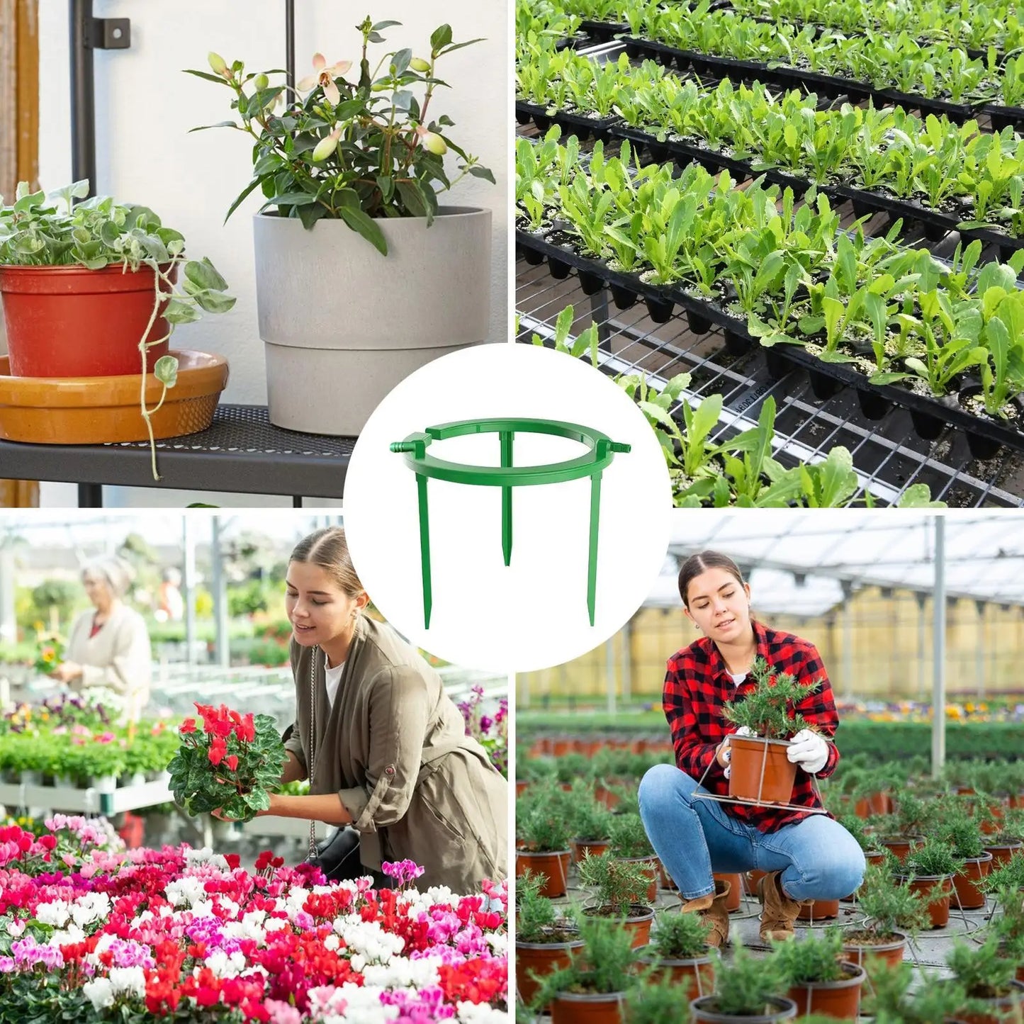 Hydro Halo Plant Drip Irrigation Watering Ring | 5" & 9"