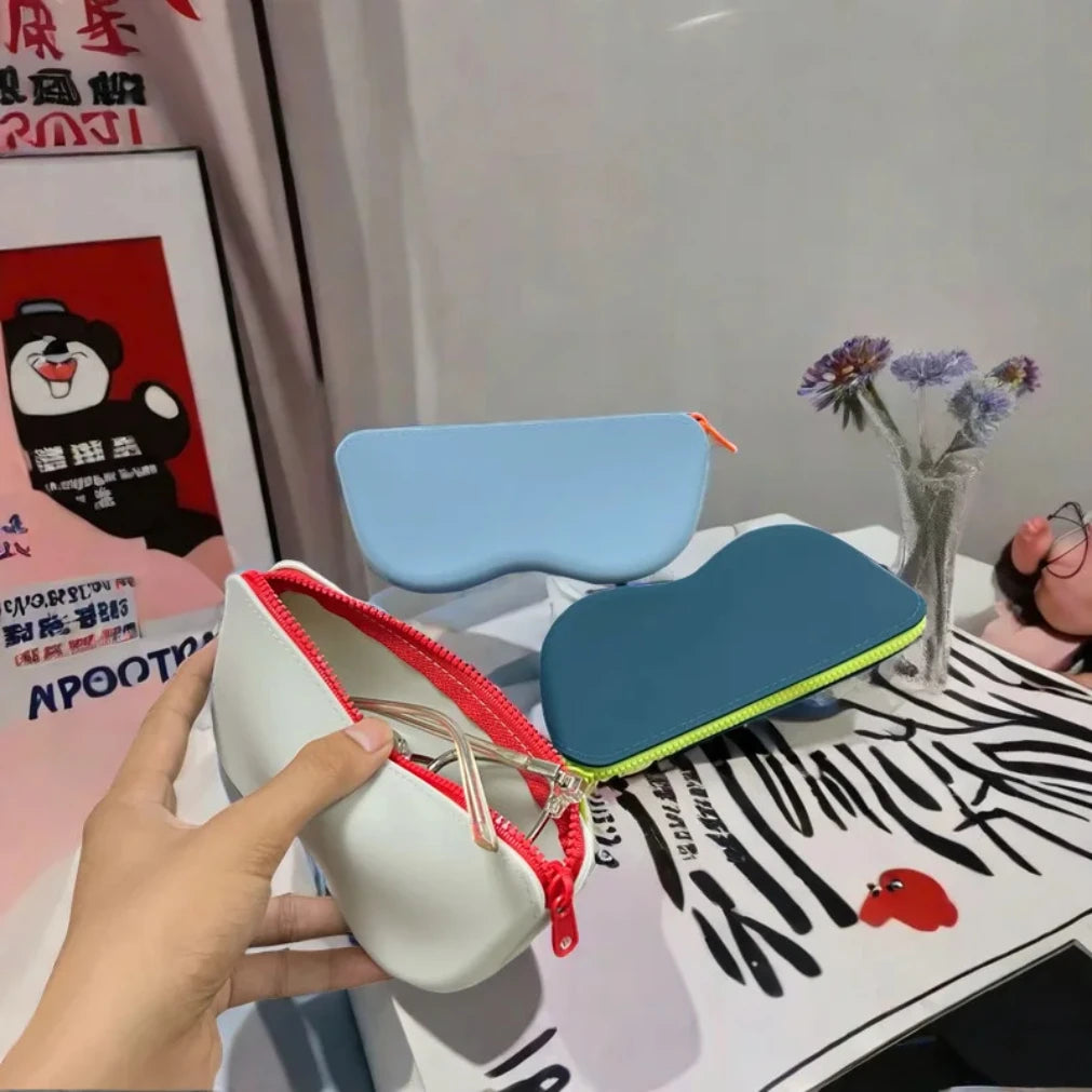 Portable Silicone Glasses & Sunglasses Protective Storage Bag