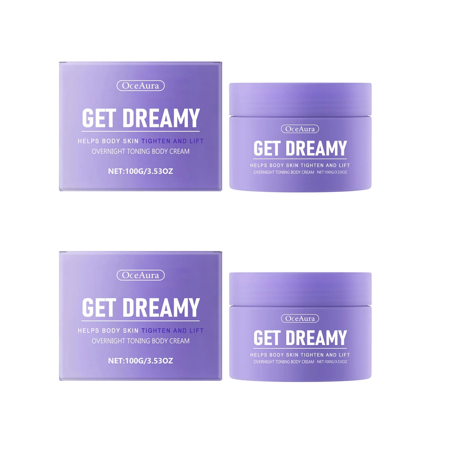 Body Firming & Sculpting Cream – Tighten, Lift & Moisturize Peaceful Pleasures Health and Wellness 2 x 100g Boxed