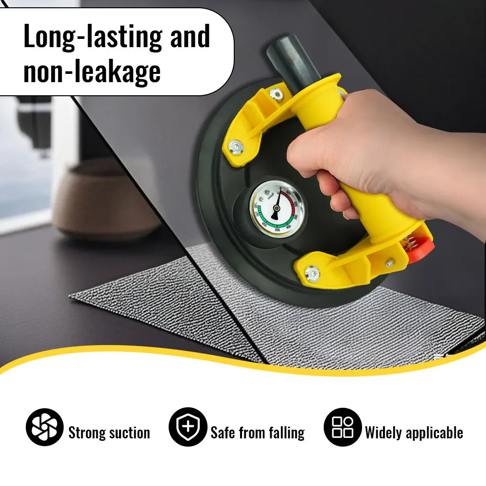 New Upgrade 8 Inch Vacuum Suction Cup 250KG Heavy Duty Strong Suction Puller Tile Glass Peaceful Pleasures Health and Wellness