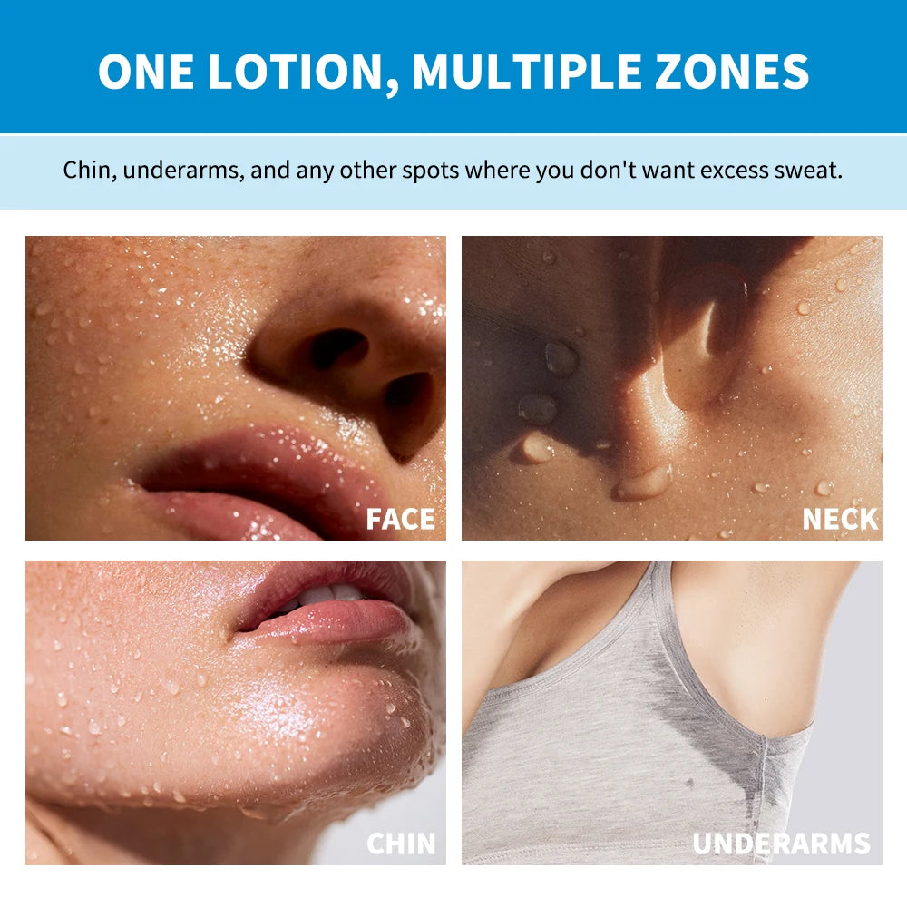 Sweat Absorbing Face Lotion Matte 40Ml Long - Lasting Sweat Control Absorbs Excess Oil Antioxidants Nourish Great Makeup Base Peaceful Pleasures Health and Wellness