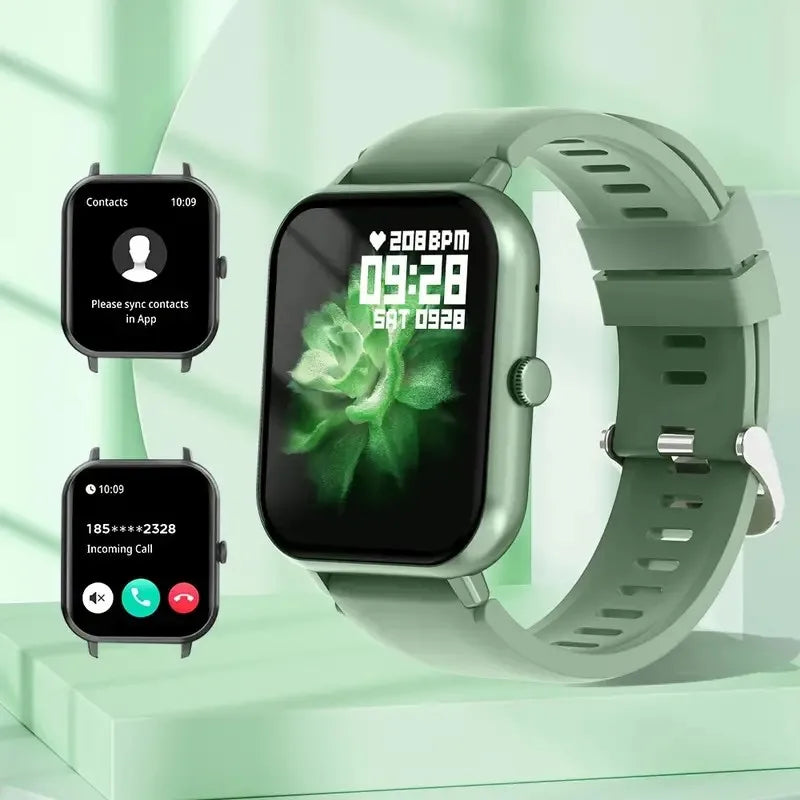 Smartwatch 1.83" Touch Screen – Calls, 100+ Sports & Heart Rate