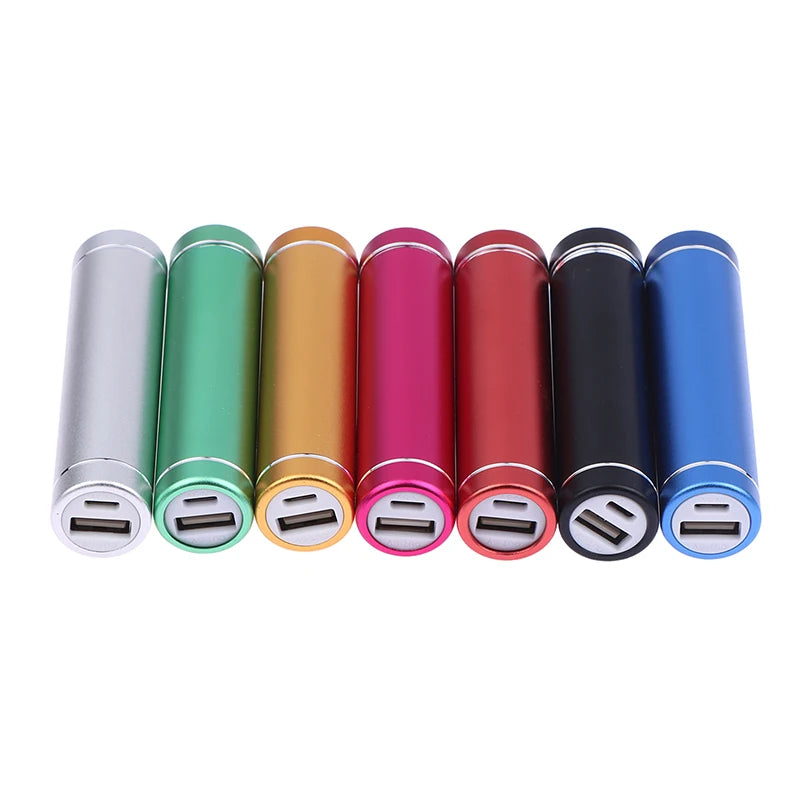 Versatile 18650 Power Bank Case Kit Cylindrical Aluminum Alloy Welding-Free Type C Mobile Power Supply Kit Battery Case Peaceful Pleasures Health and Wellness