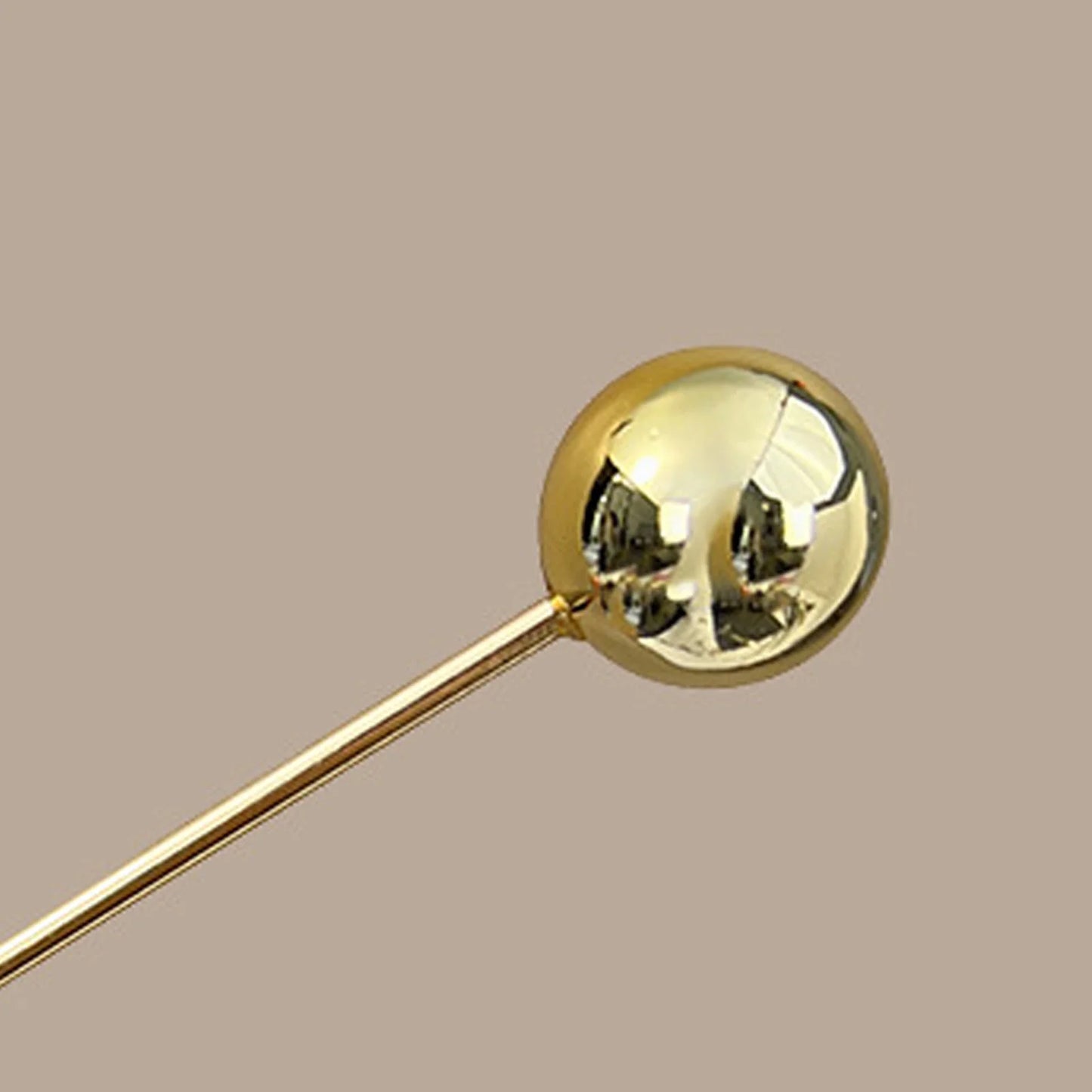 Metal Hairpin with Geometric Sphere Design for Women Durable and Stylish Alloy Hair Accessory Peaceful Pleasures Health and Wellness