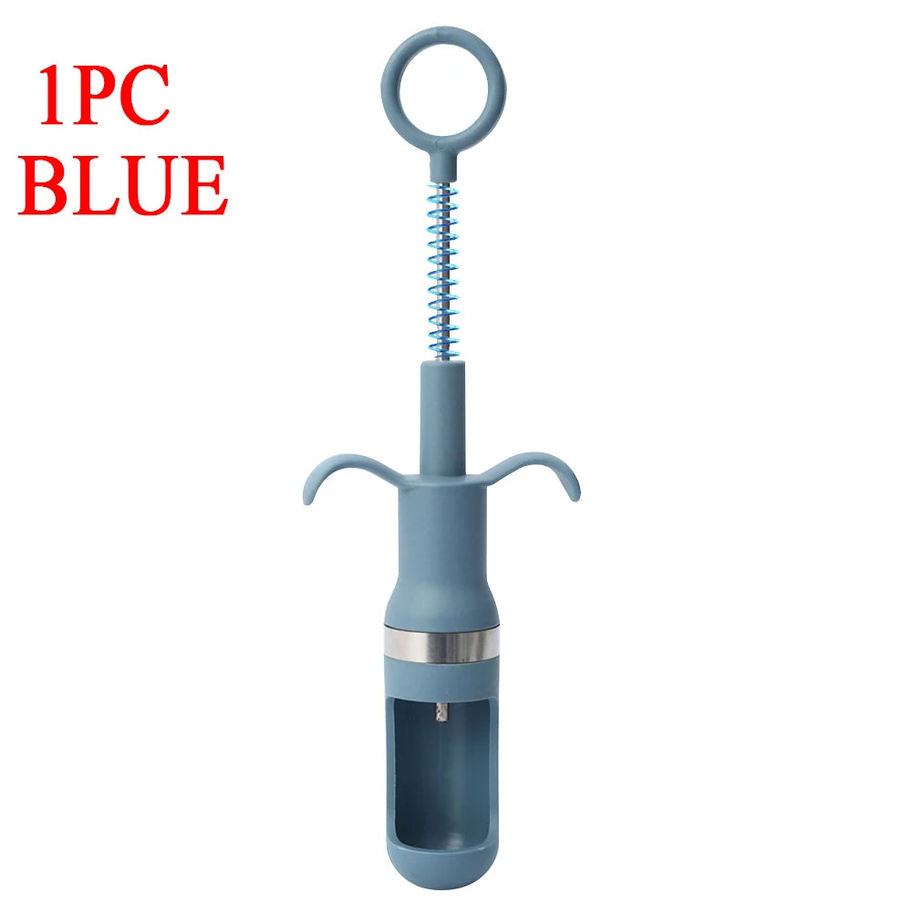 Cherry, Olive & Jujube Pitter – Stainless Steel Fruit Core Remover Tool (1, 2, or 5-Pack)