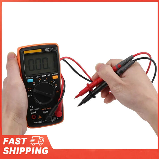 AN8008 True RMS Digital Multimeter Volt Ohm Meter AC DC Voltage Peaceful Pleasures Health and Wellness