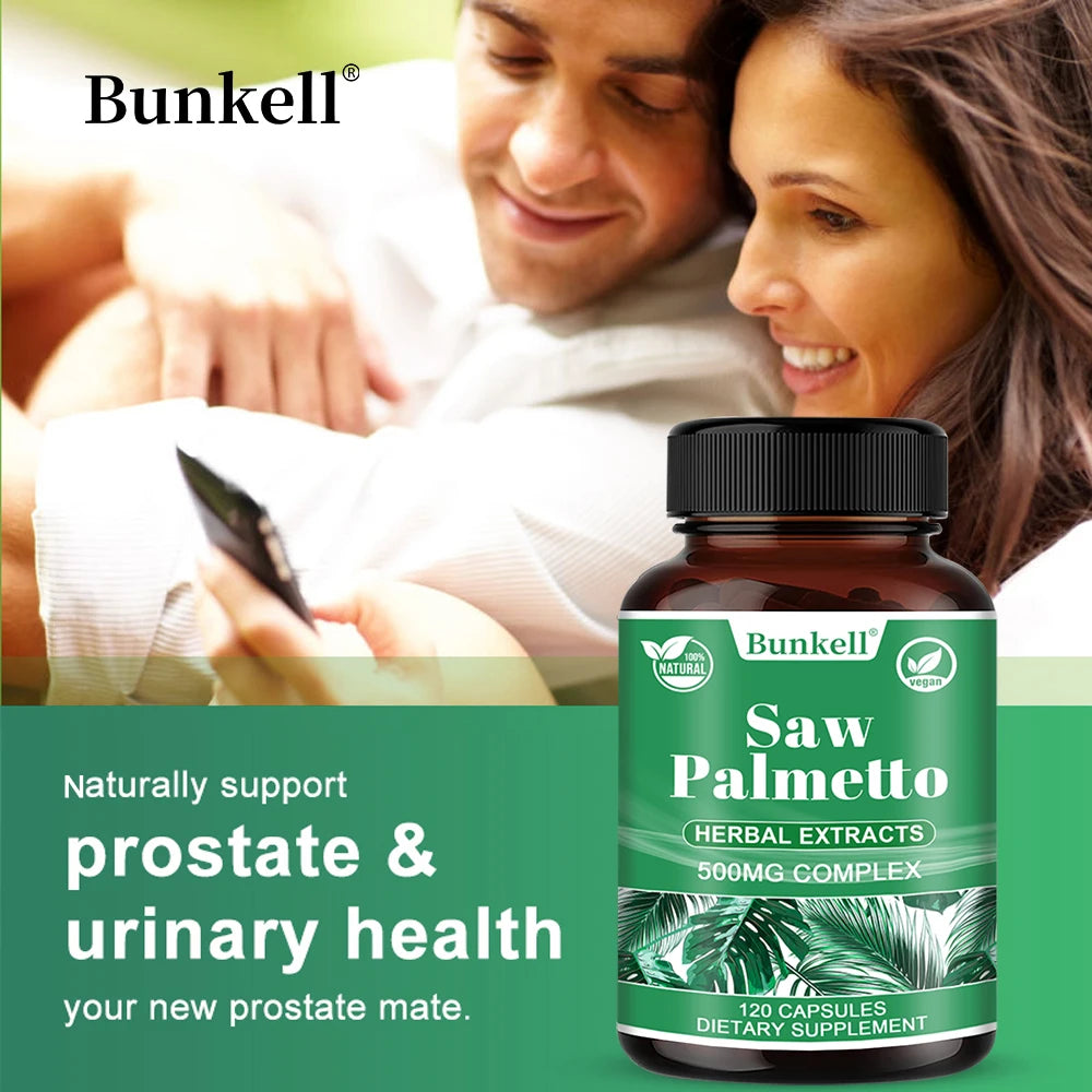 Saw Palmetto Capsules for Men’s Wellness & Hair Health Peaceful Pleasures Health and Wellness