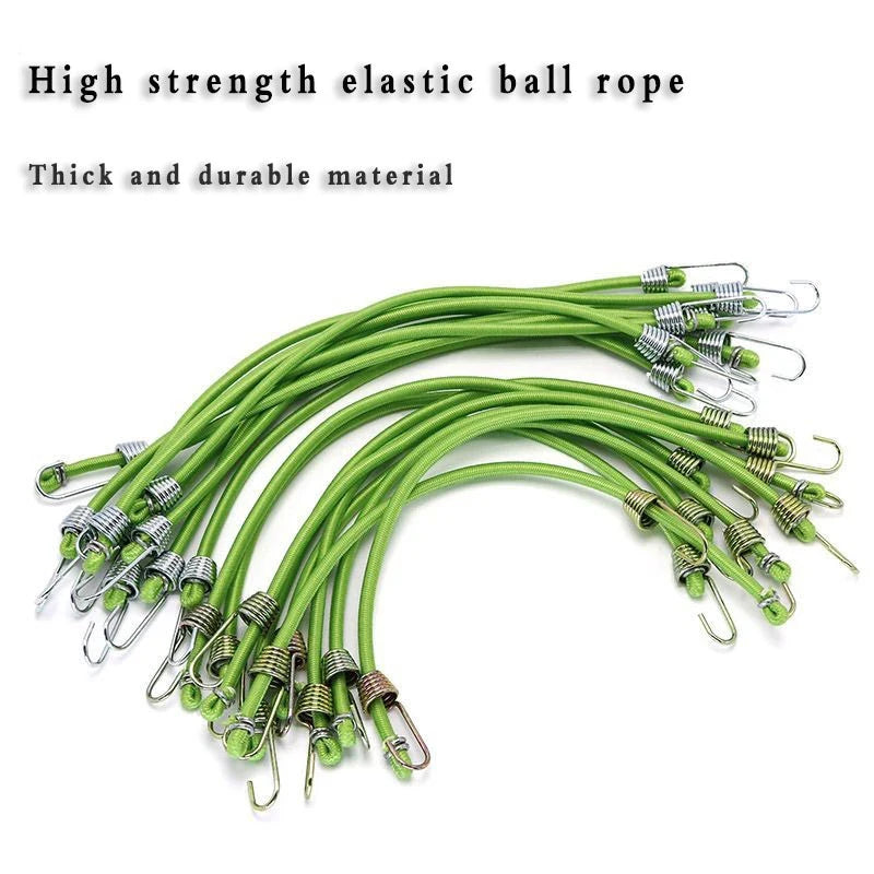 Heavy Duty Elastic Bungee Cords 10" – Luggage & Cycling Straps