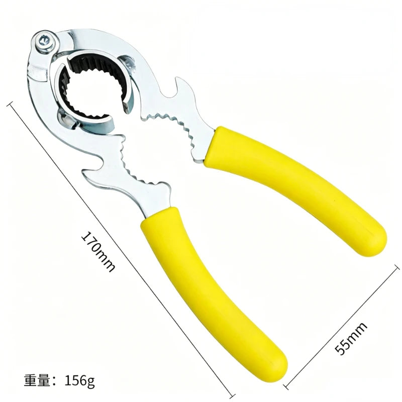 3 In 1 Tool Faucet Bubbler Wrench Bottle Opener and Pliers Kitchen Sink Faucet Aerator & Filter Removal Wrench Repair Spanner Peaceful Pleasures Health and Wellness 1 PC