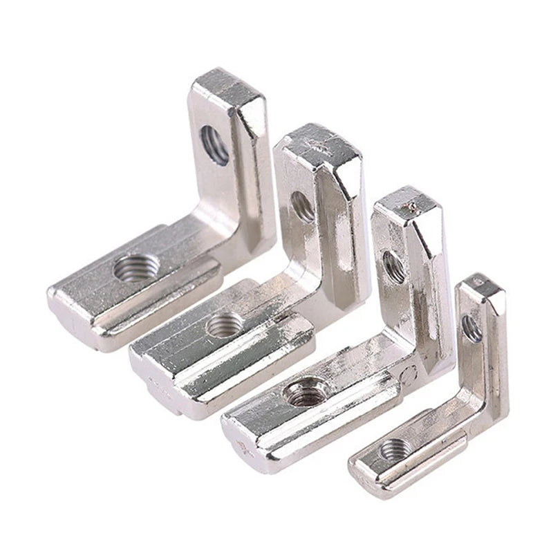 2/4Pcs 2020 3030 4040 Panel Iinstallation Board Angle Slot Connector Angle Slot Fixing Hardware Door Frame Corner Code Profile Peaceful Pleasures Health and Wellness