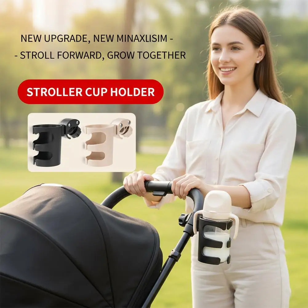 Universal 360° Cup Holder – Stroller, Bike & Wheelchair