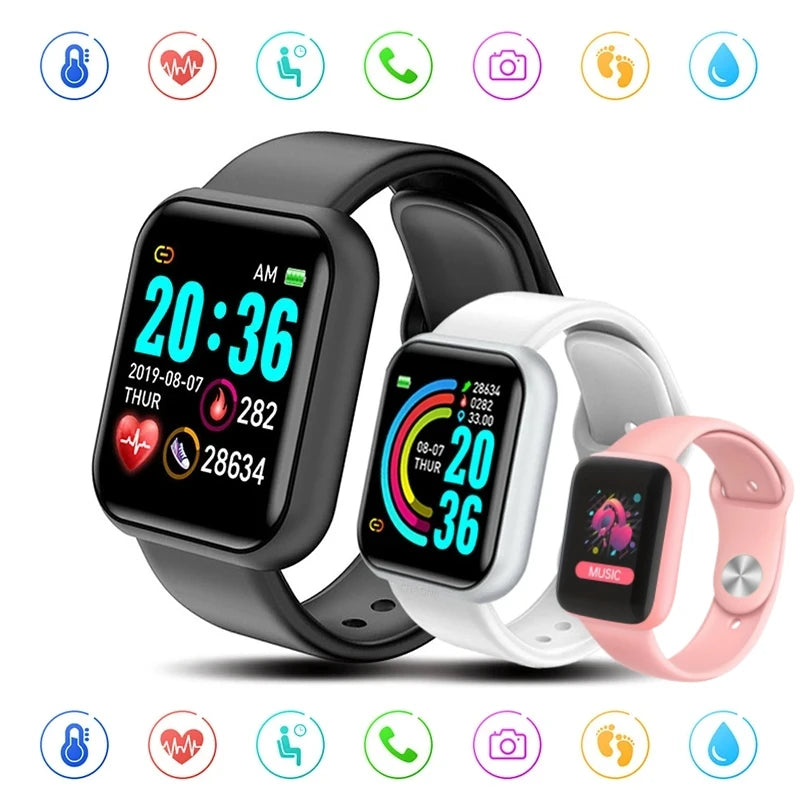 CHAOGENB Fitness Smart Watch | Heart Rate & Sleep Tracker