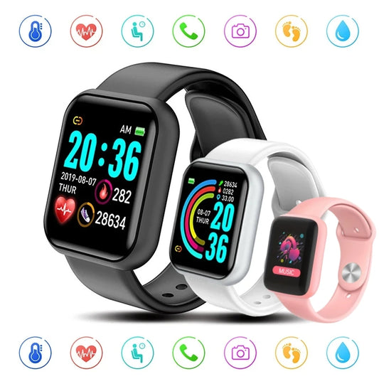 CHAOGENB Fitness Smart Watch | Heart Rate & Sleep Tracker Fitness Smart Watch Peaceful Pleasures Health and Wellness