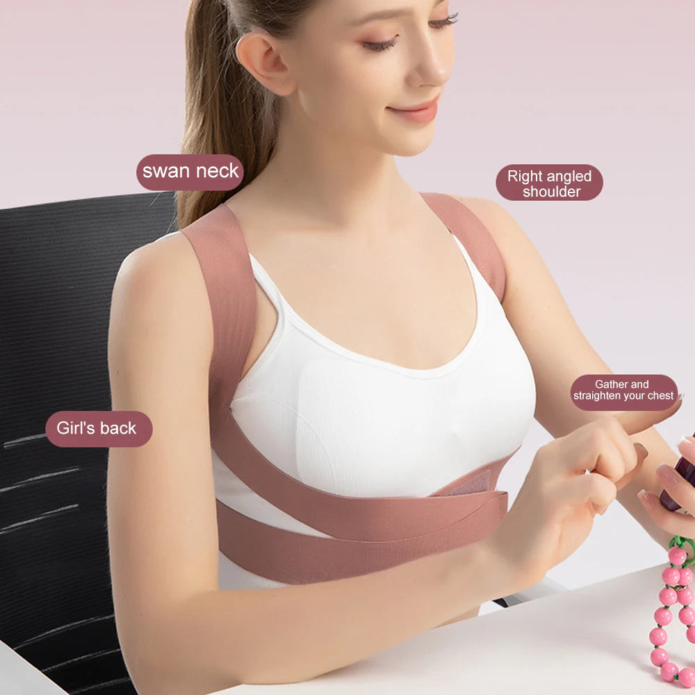 WEFITON Posture Corrector Back Brace | Shoulder & Spine Support Posture Corrector Brace Peaceful Pleasures Health and Wellness
