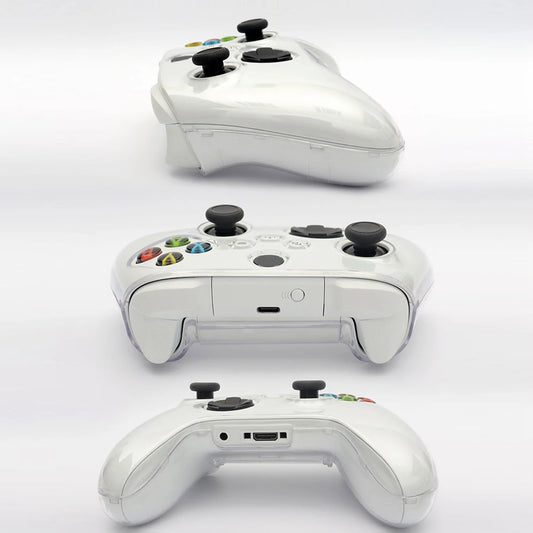 Clear Shockproof Case for Xbox Series X/S Controller | PC Shell Controller Protective Case Peaceful Pleasures Health and Wellness