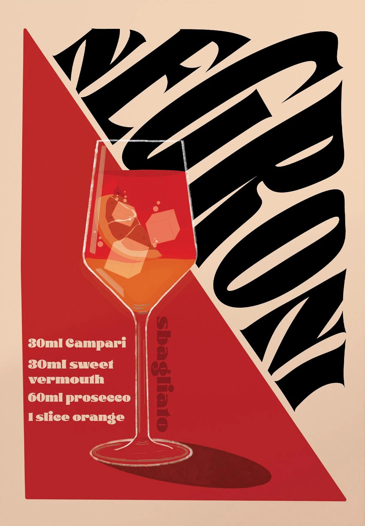 Vintage Cocktail Canvas Wall Art | Retro Bar Drinks Print