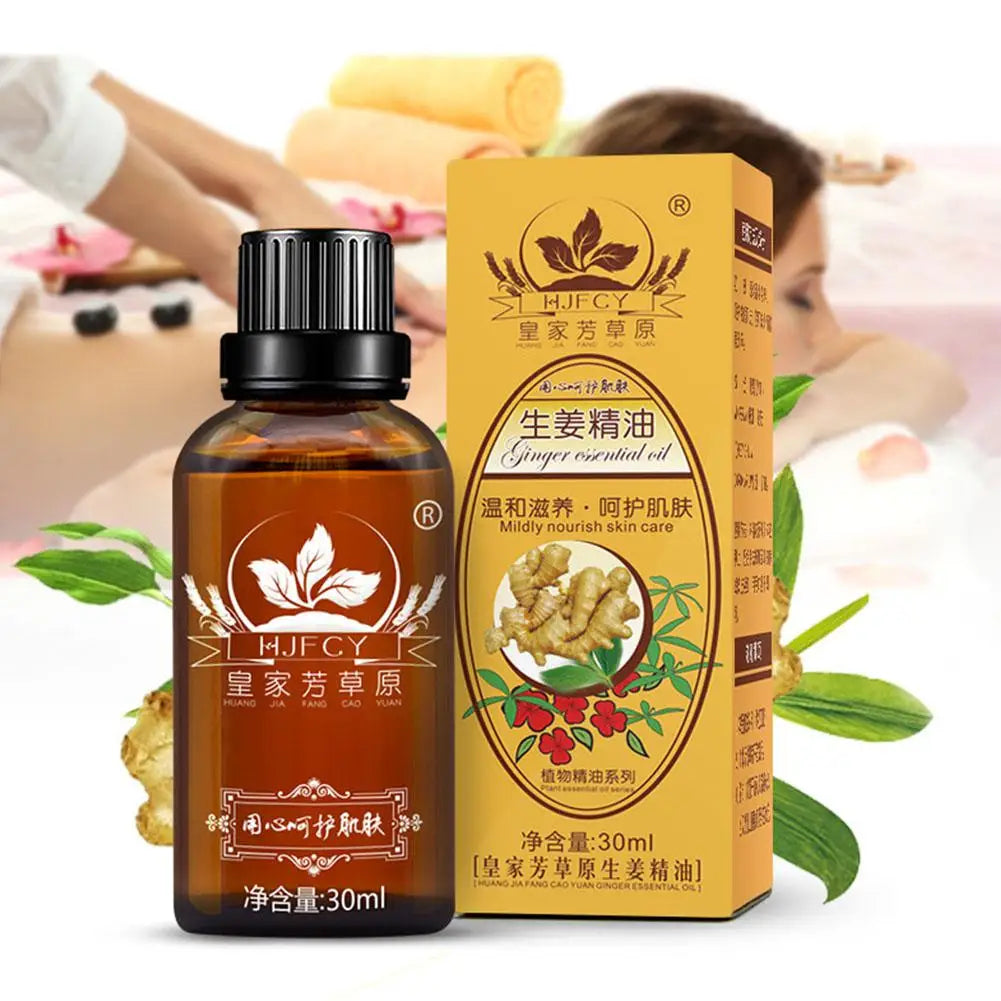 Mugwort Body Massage Oil – Moisturizing, Firming & Relaxing