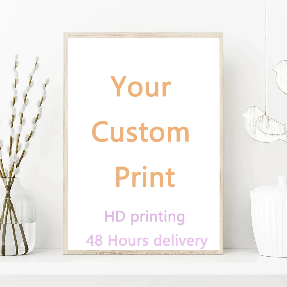 Custom Photo Canvas Print | Personalized Wall Art Any Size Custom Canvas Print Peaceful Pleasures Health and Wellness 78x78cm no frame