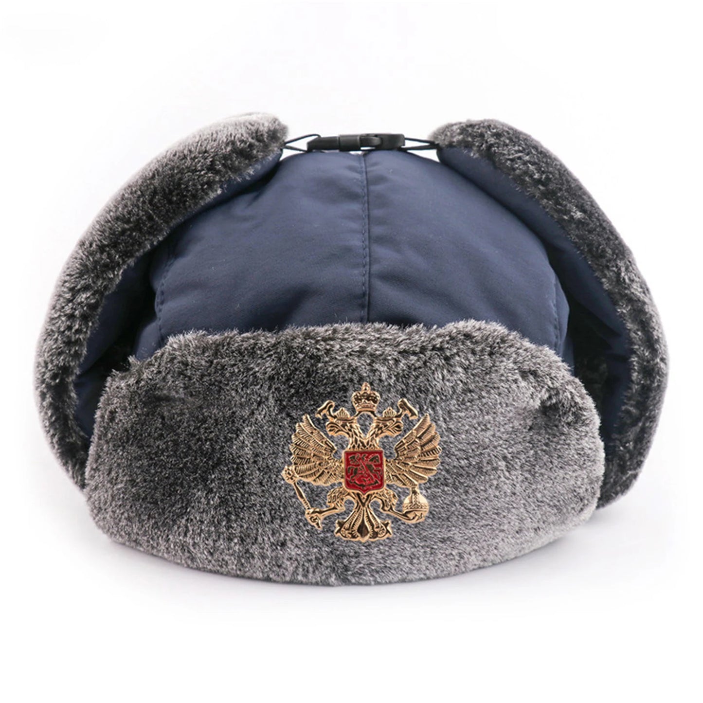 Warm Russian Trooper Hat Russian Ushanka Trooper Aviator Hats For Men And Women Peaceful Pleasures Health and Wellness F