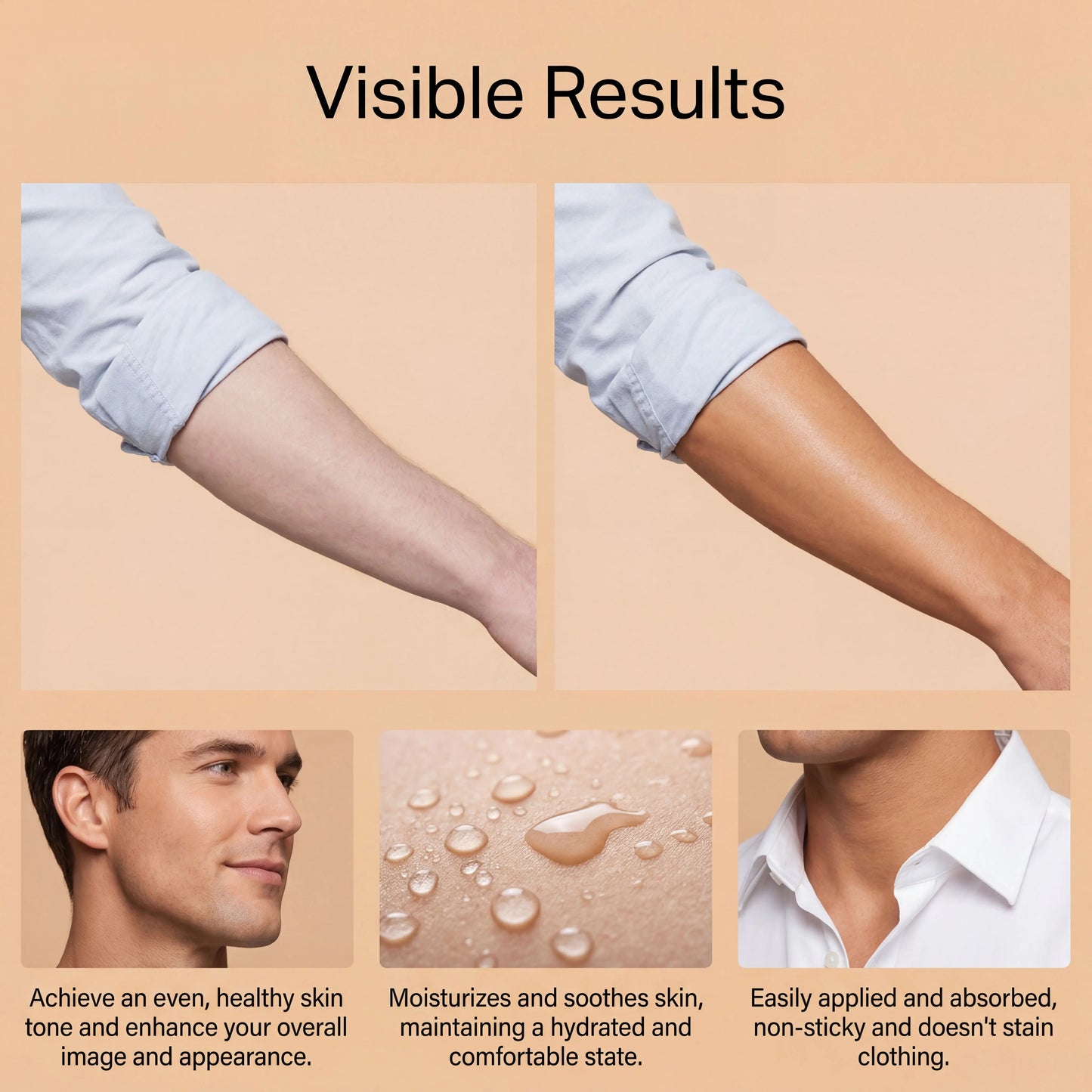 Self Tanner Mousse – Streak-Free Sunless Tan Foam | OceAura